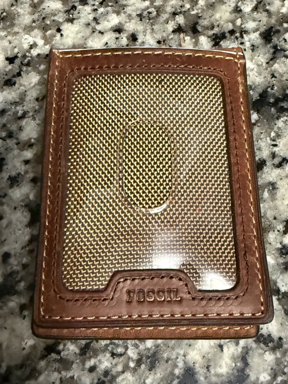 Fossil UNC Replay Leather Wallet